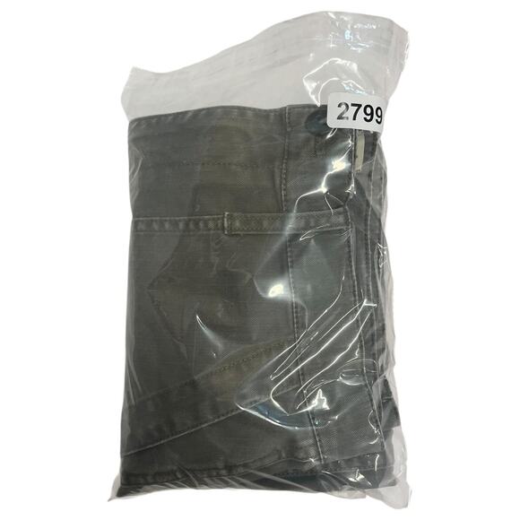 Madewell Pants Womens 28 Green High Rise Straight Utility Pocket Casual Stretch - Picture 13 of 13